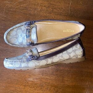 Coach size 10 slip on shoes